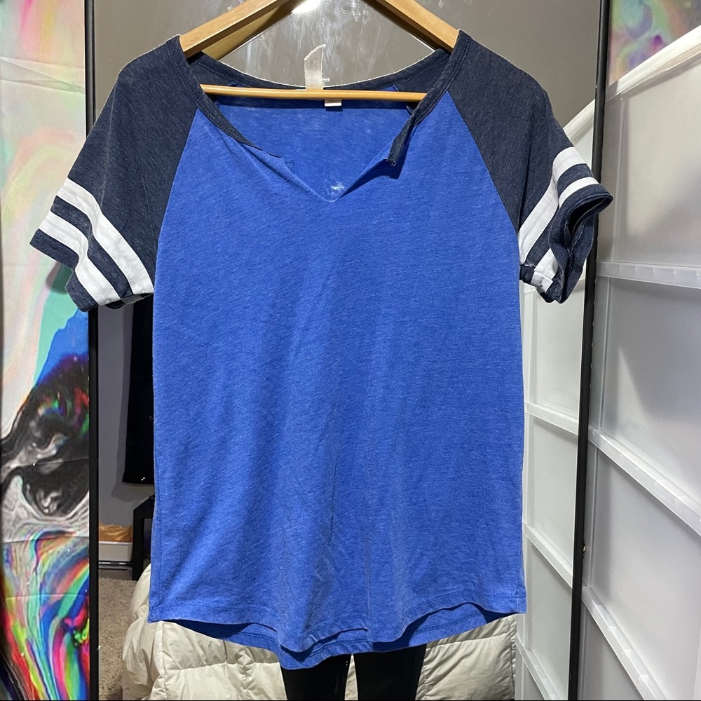 V Neck Short Sleeve